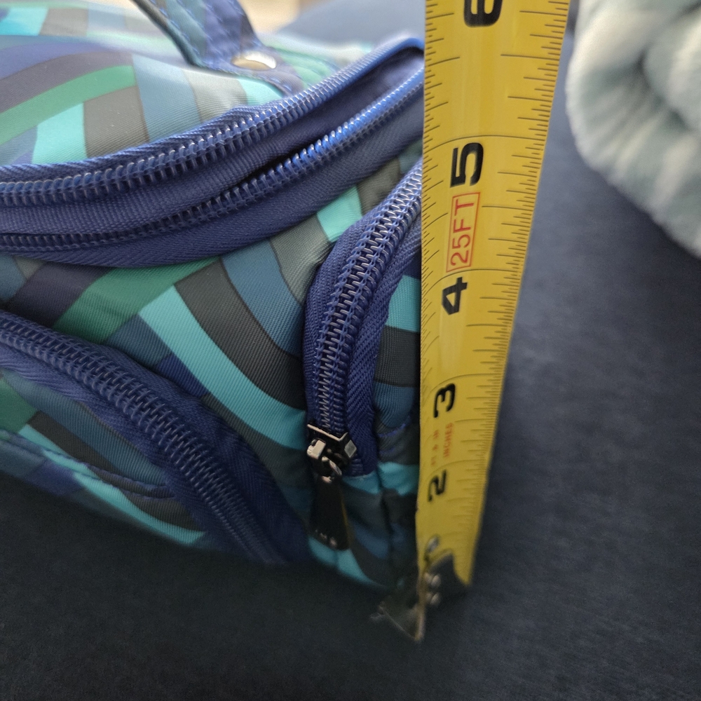 Lug Blue and Green Toiletry Bag - Picture 6 of 6